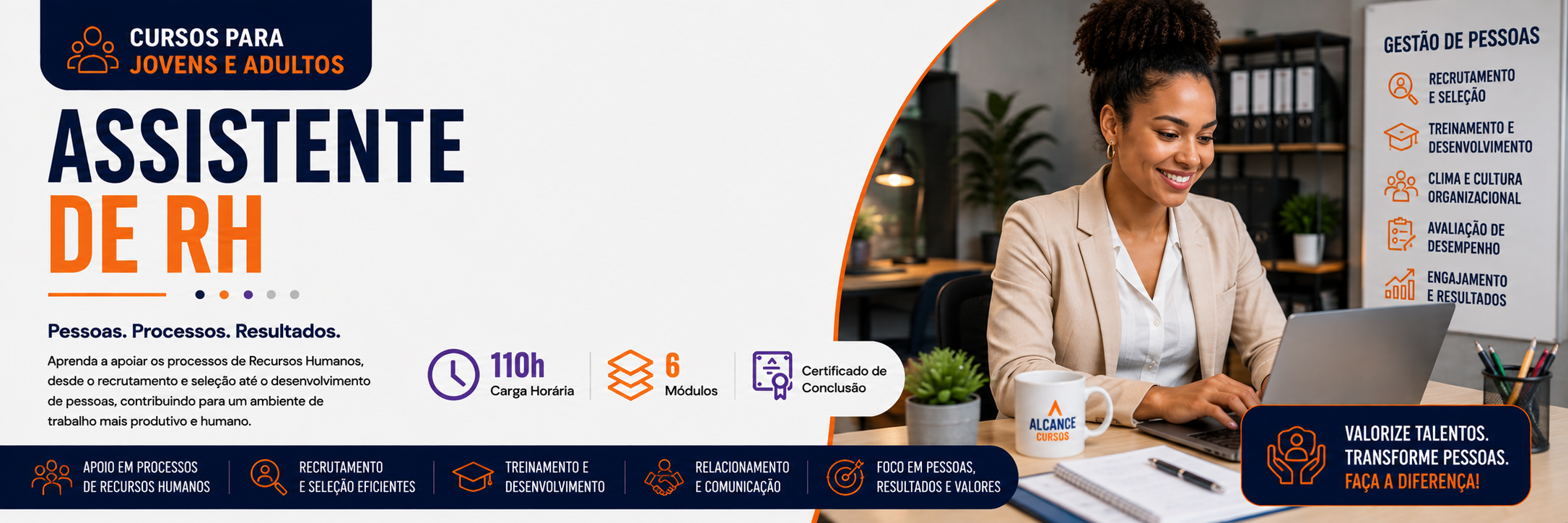 Banner do curso Assistente de RH