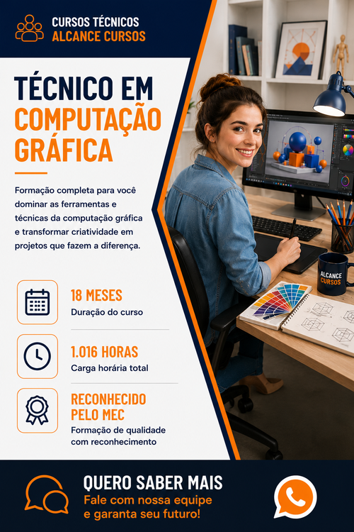 Técnico em Computação Gráfica — Alcance Cursos