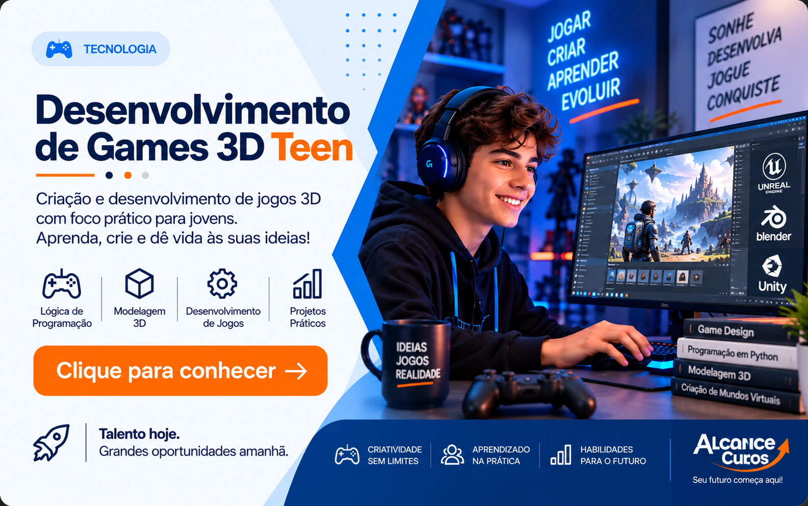 Desenvolvimento de Games 3D – Teen